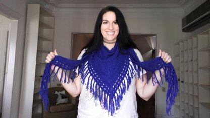 Fringe Theory Shawl