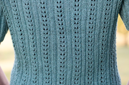 Double Eyelet Cardigan #3