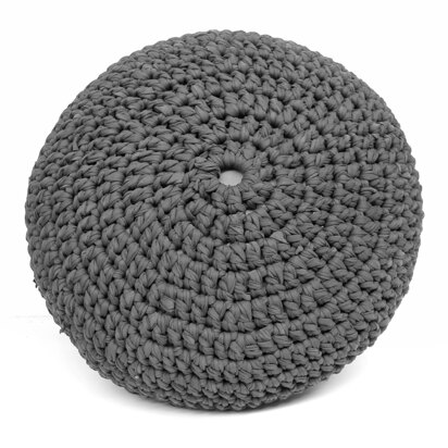 Hoooked DIY Crochet & Knit Kit Zpagetti Pouf