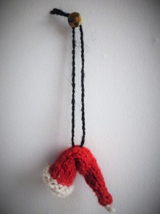 Santa Hat Ornament