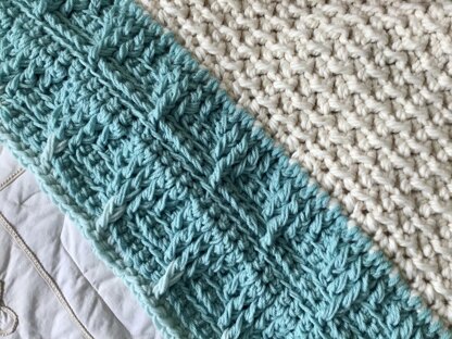 Mountain Top Baby Blanket