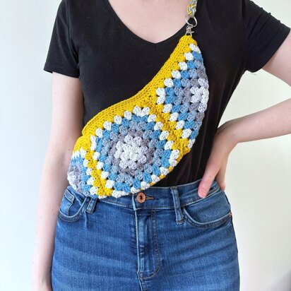 Granny Square Cross Body bag