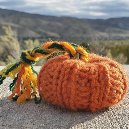 Little Knit Pumpkin Knitting Pattern