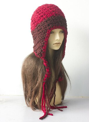Chunky Earflap Hat, Aviator Hat