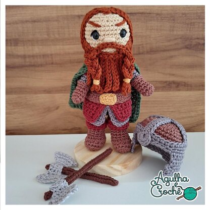 Gimli, son of Glóin from Lord of the Rings