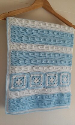 Snow Ball Baby Blanket