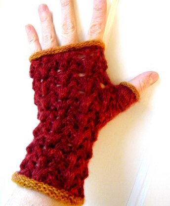 Prickles Cowl & Mitts