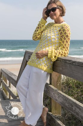 Off shoulder outlet yellow sweater