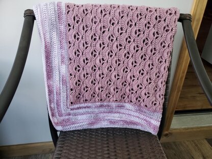 French Lilacs Baby Blanket