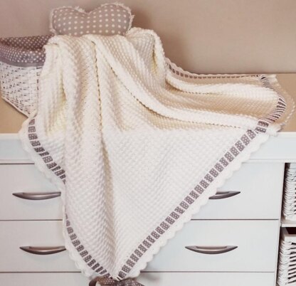 Mikeisha's Crochet Baby Blanket