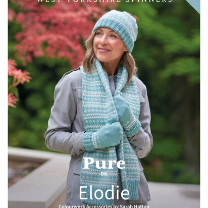 Elodie Colourwork Accessory in West Yorkshire Spinners Bo Peep Pure - DFP0022 - Downloadable PDF