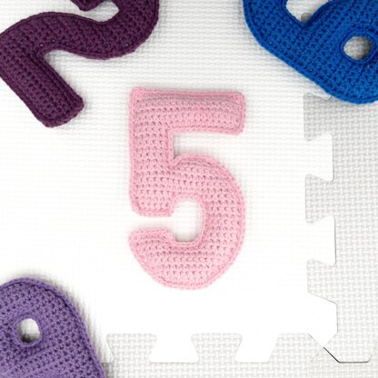 Crochet Numbers Pattern