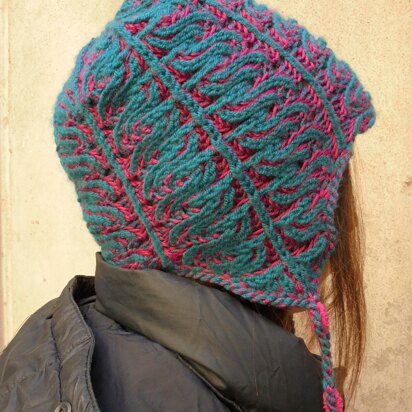 WinayWayna brioche earflap hat