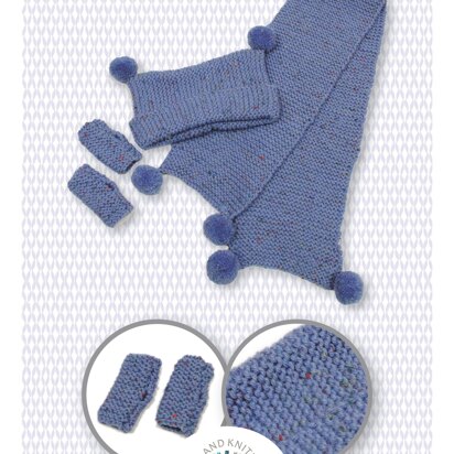 UKHKA 150 Hat, Scarf, Mitts Set - UKHKA150pdf - Downloadable PDF