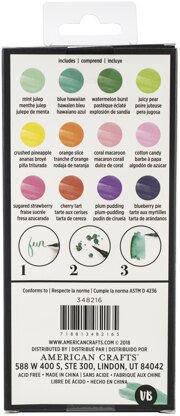 American Crafts Vicki Boutin Mixed Media Watercolor Markers 12/Pkg - 566125