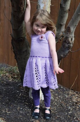 Ribbon & Lace Toddler Dress