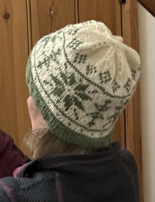 Nordic Snowflake Beanie