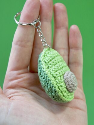 2 in 1 Bundle Avocado & Peas in Pod Key Chains