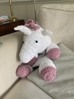 Unicorn hot water bottle cover