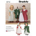 Simplicity 8714 18in Doll Clothes - Paper Pattern, Size OS (ONE SIZE)