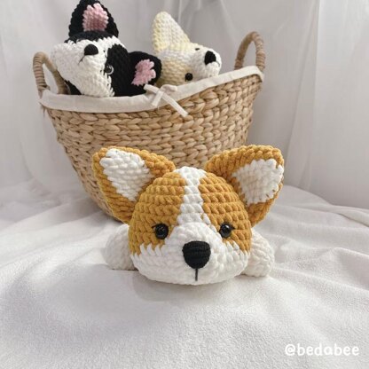 Corgi, Amigurumi Dog Puppy