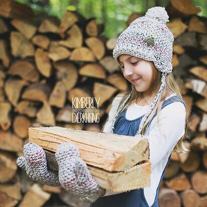 Winter Wishes Hat & Mittens