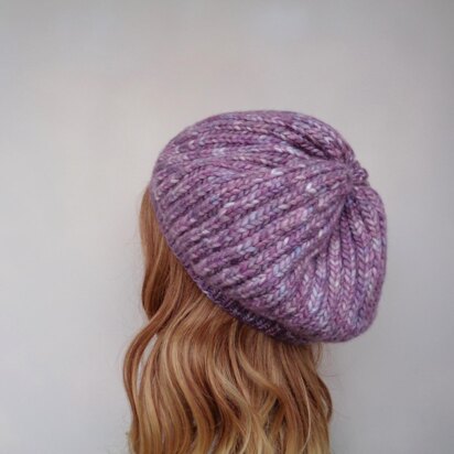 Hydrangea Hat - knitting pattern