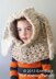 Chunky Crochet Bunny Hood