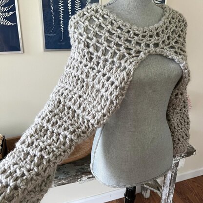 Chunky Sleeve Shrug