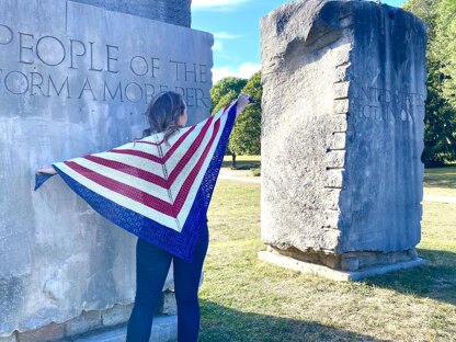 Stars & Stripes Shawl