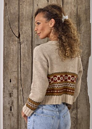 Cropped  Fair isleJumper