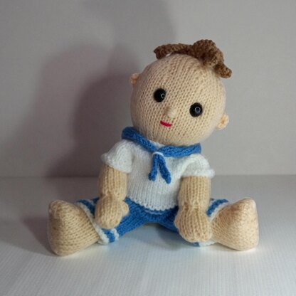 Betsy and Ben Sailor Suits