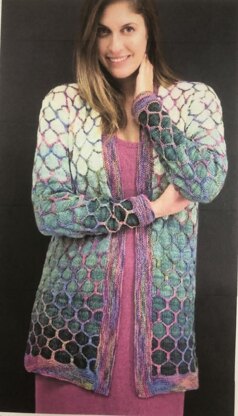 Original Designs by Brigitte Reydams Honeycomb Jacket PDF