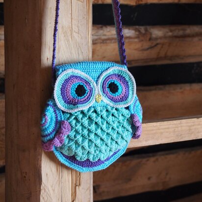 Owl Bag "Blue Dreams"
