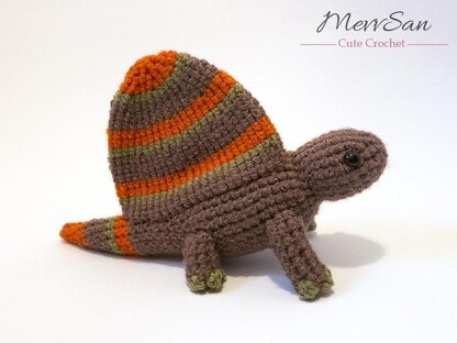 Amigurumi Dimetrodon Dinosaur