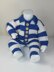 Baby Big Stripe Collar Onesie