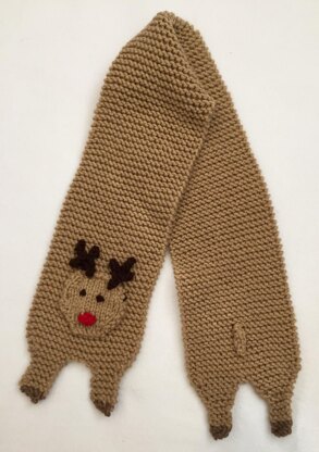 Reindeer Scarf