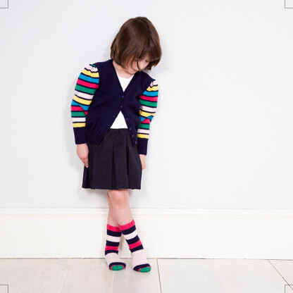 Colour Blocking Collection Ebook - Knitting Patterns for Kids in MillaMia Naturally Soft Merino