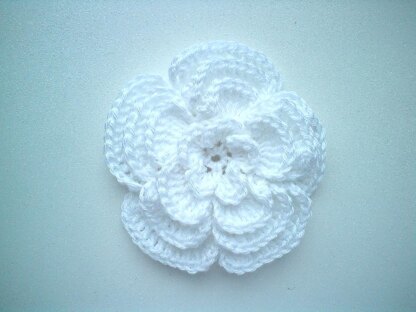 4 Layer Big Crochet flower with open centre