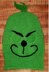 Grinch Inspired Ski Mask