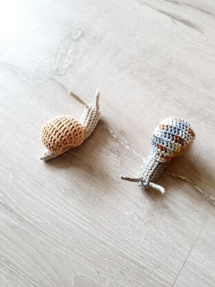 Edward the snail - critter stitch crochet pattern / amigurumi