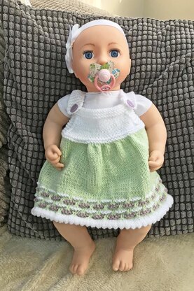 P44 Two Sundresses for Baby Doll