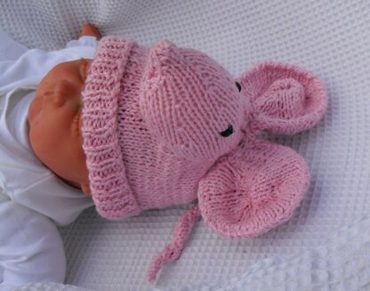 Baby Big Ears Sugar Mouse Beanie