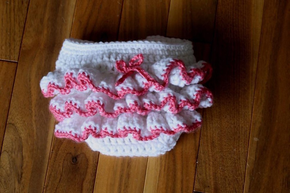 Crochet ruffle diaper cover best sale pattern free