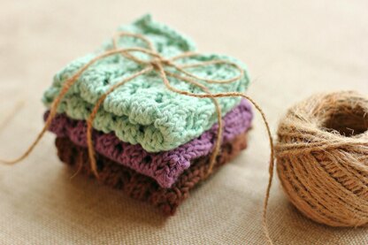 Waving Lace Washcloths