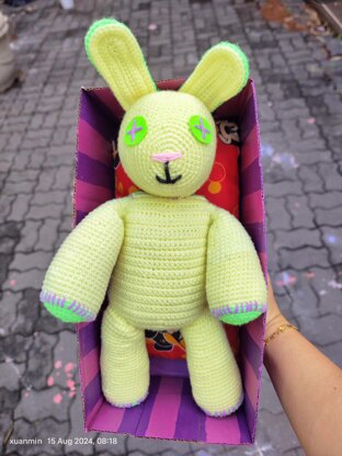 Cocomelon Bunny Amigurumi Crochet Pattern