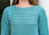 Sideways Cabled Yoke Pullover #192
