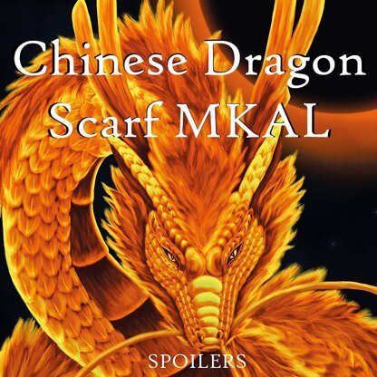 Chinese Dragon Scarf MKAL