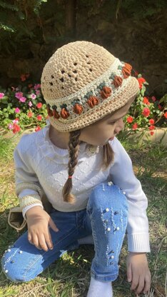 Wild Strawberries Hat