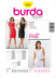 Burda Dress Sewing Pattern B7972 - Paper Pattern, Size 12-24